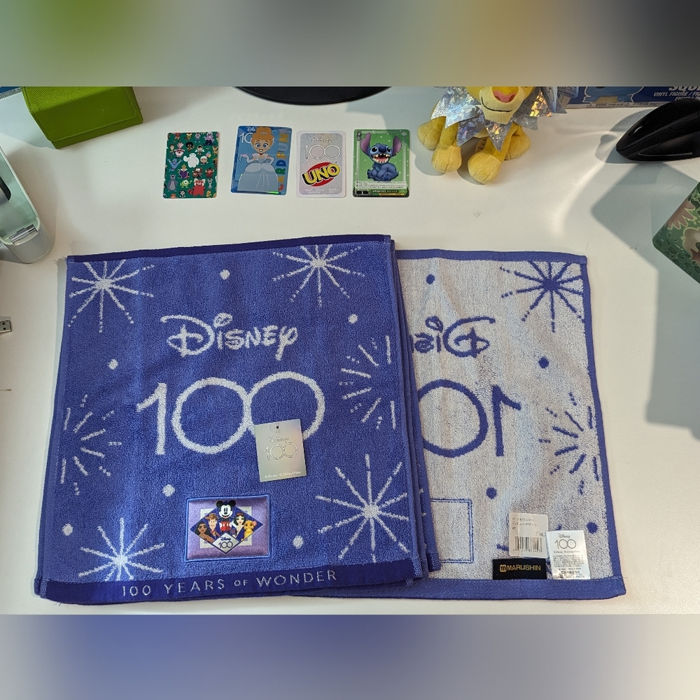 🎉 Celebrate Disney's Centennial with this Exclusive Japanese Towel! 🇯🇵✨